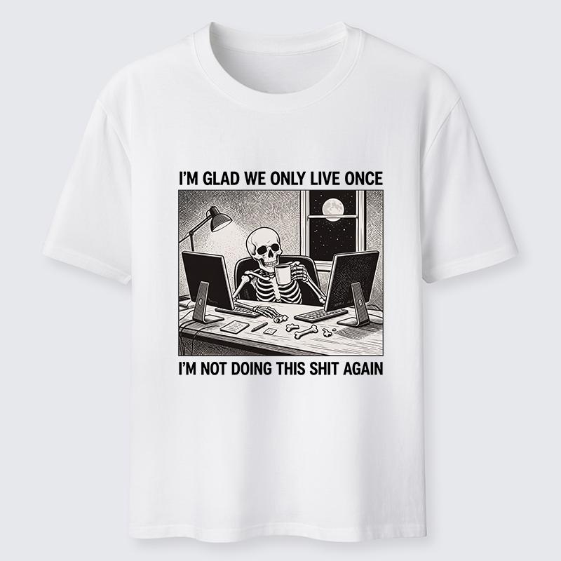 Tokyo-Tiger Funny Skeleton Coffee Break Meme Classic T-Shirt Sale