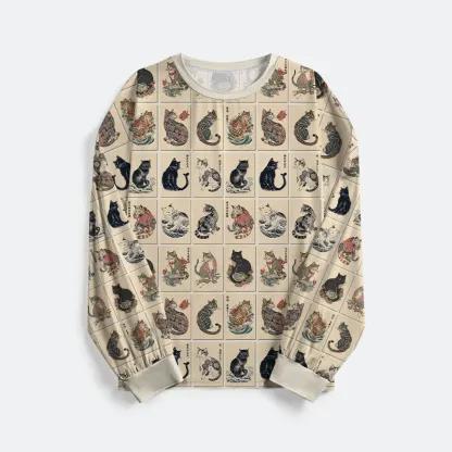 Tokyo-Tiger The Bold And The Inked Cats Family Pajama Sets