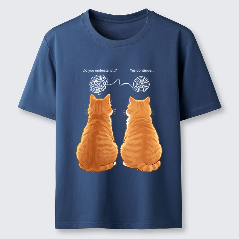 Tokyo-Tiger Relatable Cat Thoughts Classic T-Shirt