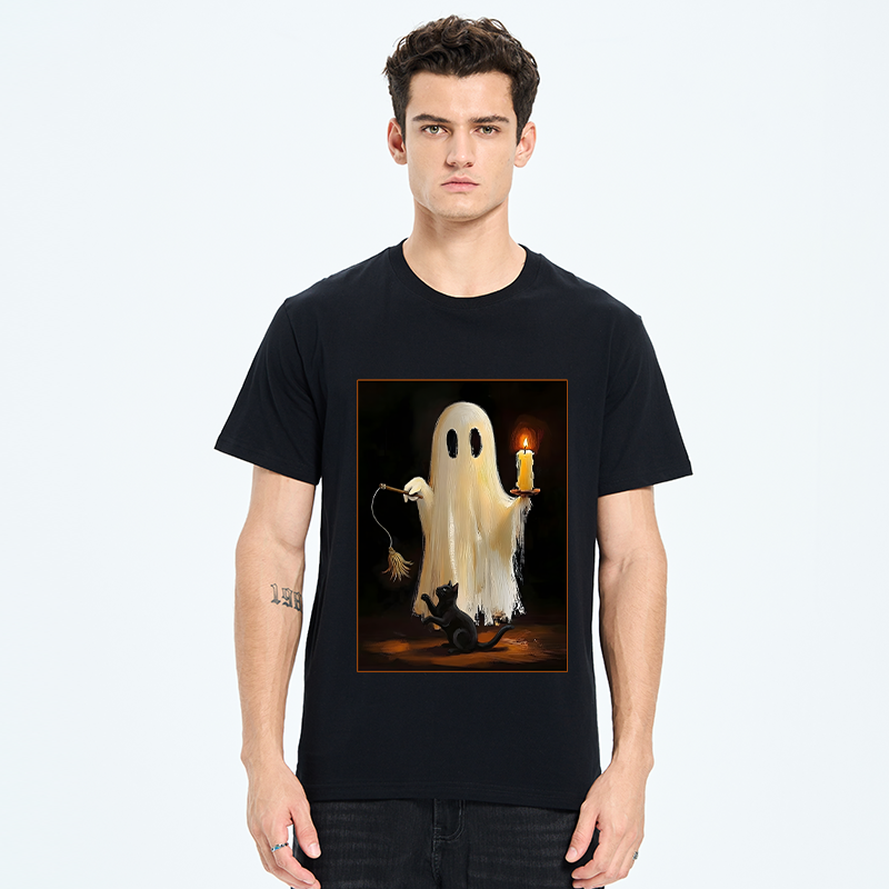 Tokyo-Tiger Ghost Cat Halloween Art Classic T-Shirt