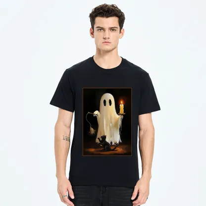 Tokyo-Tiger Ghost Cat Halloween Art Classic T-Shirt