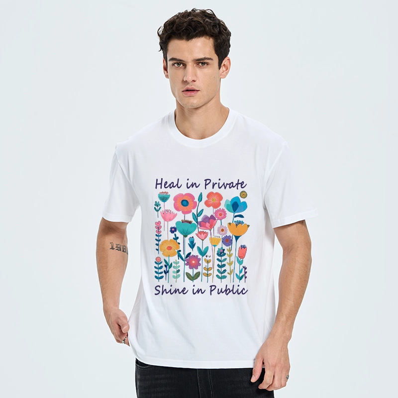 Tokyo-Tiger Wildflower Growth:The "Heal & Shine"Aesthetic Classic T-Shirt