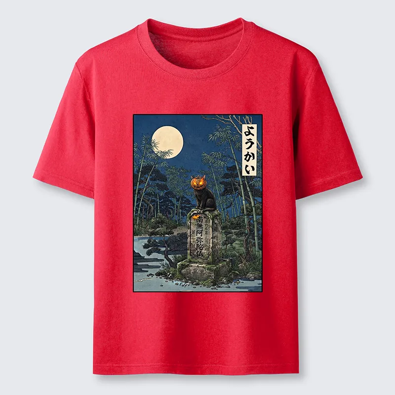 Tokyo-Tiger Funny Ghost Cat Classic T-Shirt Sale