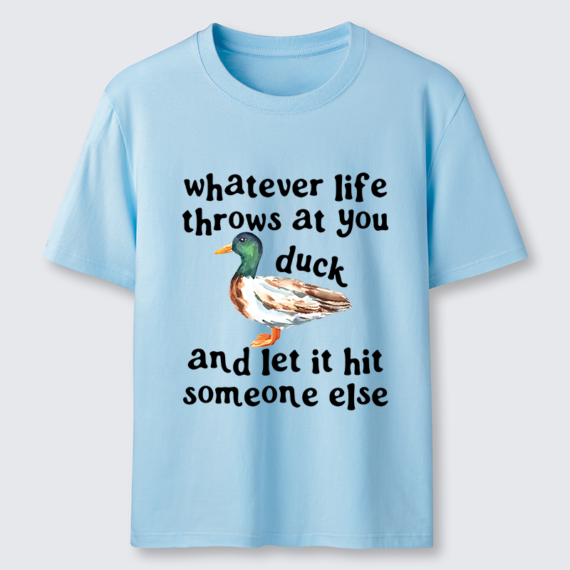 Tokyo-Tiger Funny Duck Life Trouble Meme Classic T-Shirt