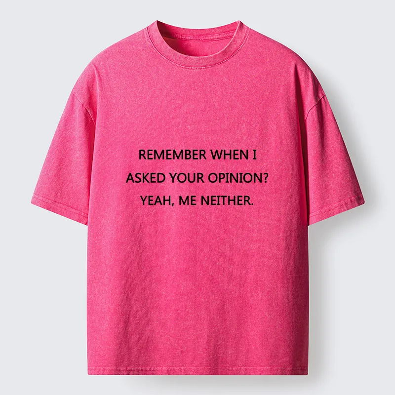 Tokyo-Tiger Funny Sarcasm Quote Meme Washed T-Shirt