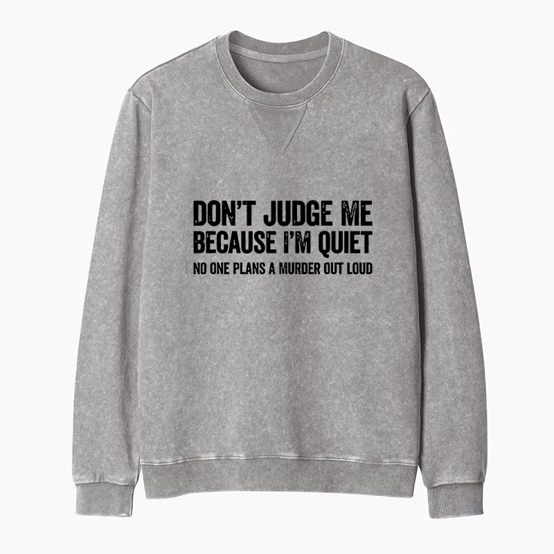 Tokyo-Tiger Sarcastic Funny Quote Washed Terry Sweatshirt