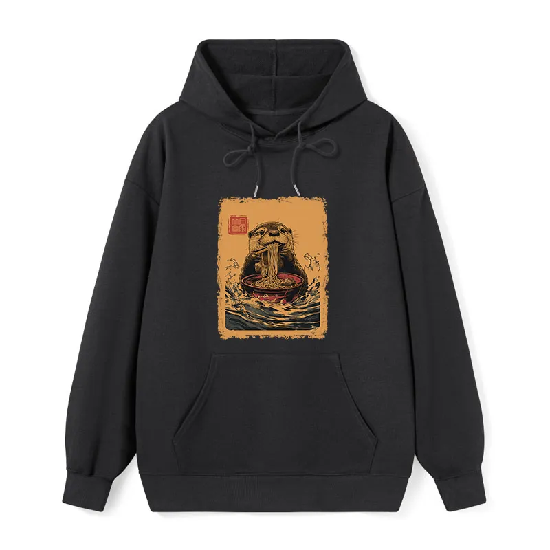 Tokyo-Tiger Ramen Lover Otter Classic Hoodie