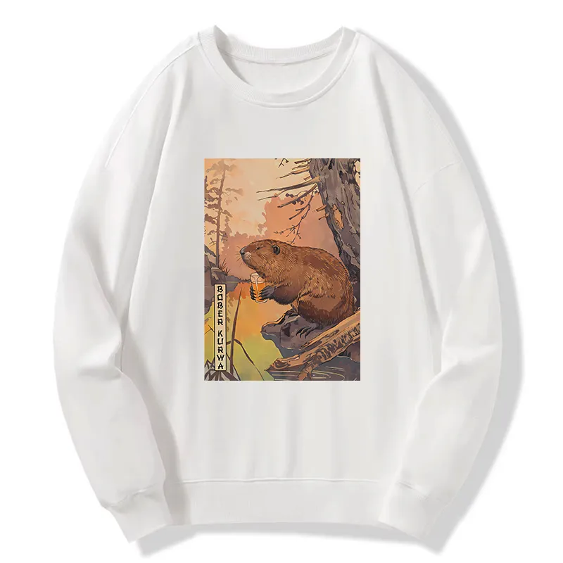 Tokyo-Tiger Beaver By The River Sweatshirt