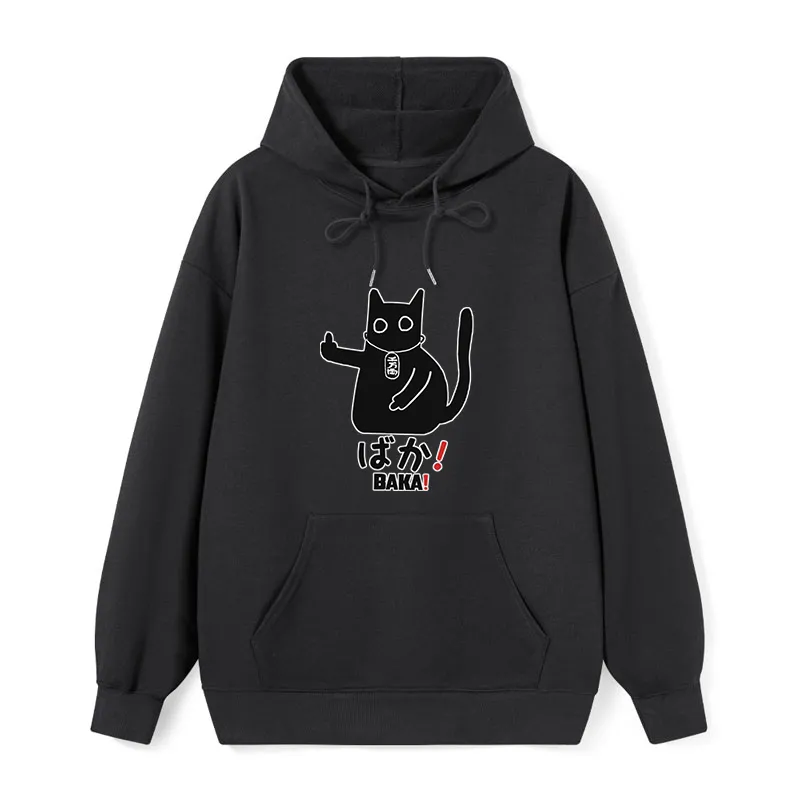 Tokyo-Tiger Japanese Baka Cat Classic Hoodie