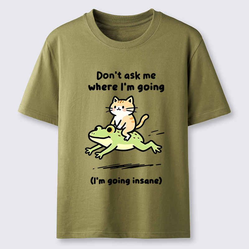 Tokyo-Tiger Cat Riding Frog Meme Classic T-Shirt