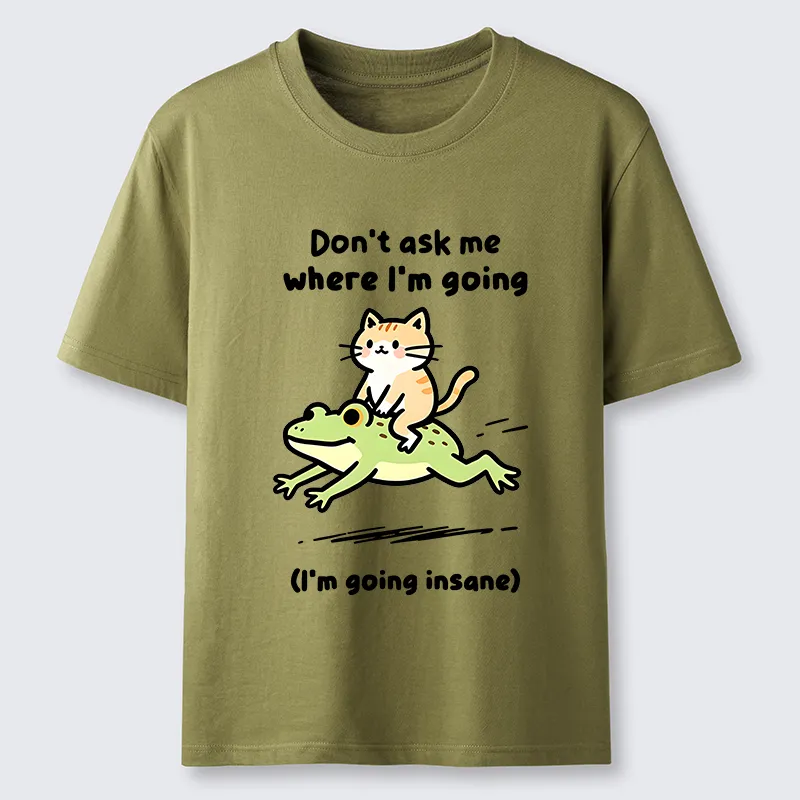 Tokyo-Tiger Cat Riding Frog Meme Classic T-Shirt