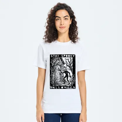 Tokyo-Tiger Pumpkin Ghost Classic T-Shirt