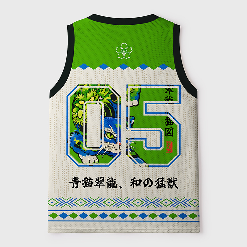 Tokyo-Tiger Dragon Cat Classic Art Mesh Tank Top