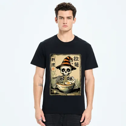 Tokyo-Tiger Funny Skull Ramen Classic T-Shirt