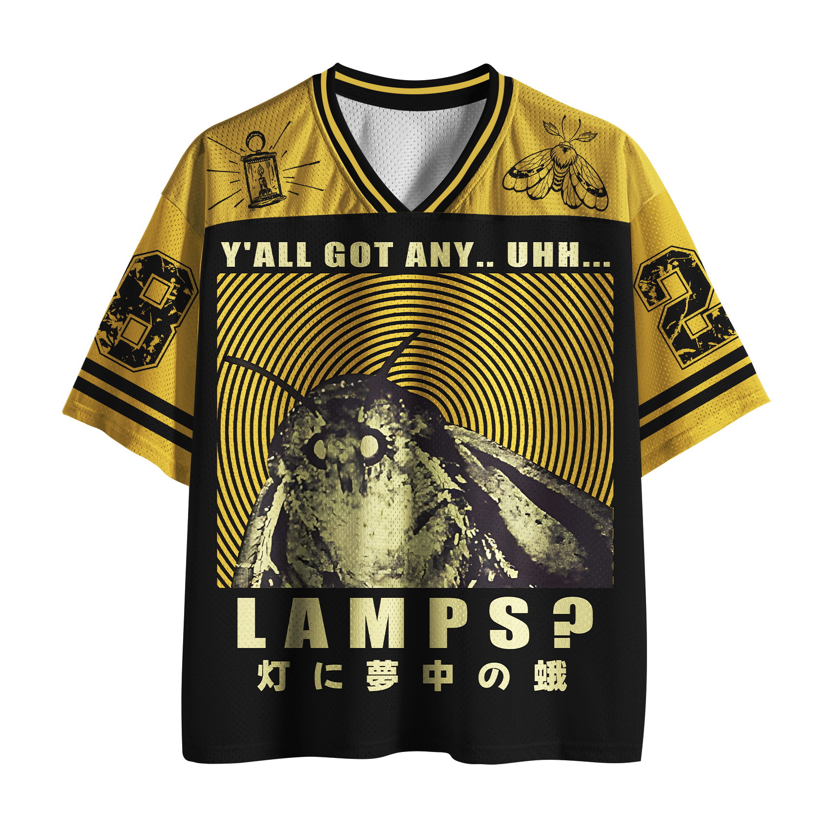 Tokyo-Tiger Brighter Than Your Future Moth Mesh Jersey