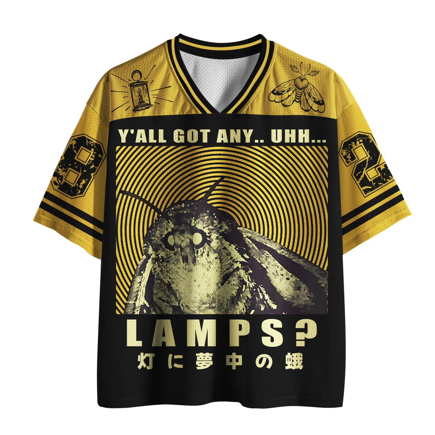 Tokyo-Tiger Brighter Than Your Future Moth Mesh Jersey