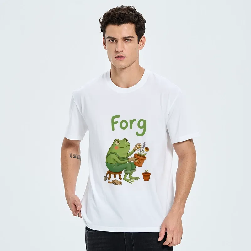 Tokyo-Tiger Cute Frog Gardening Meme Classic T-Shirt