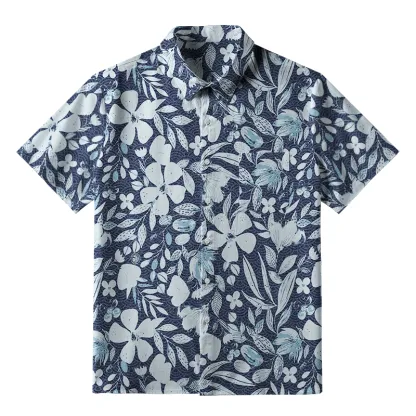Tokyo-Tiger Floral Fantasy Button-up Shirt