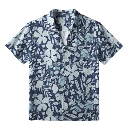 Tokyo-Tiger Floral Fantasy Aloha Hawaiian Shirt