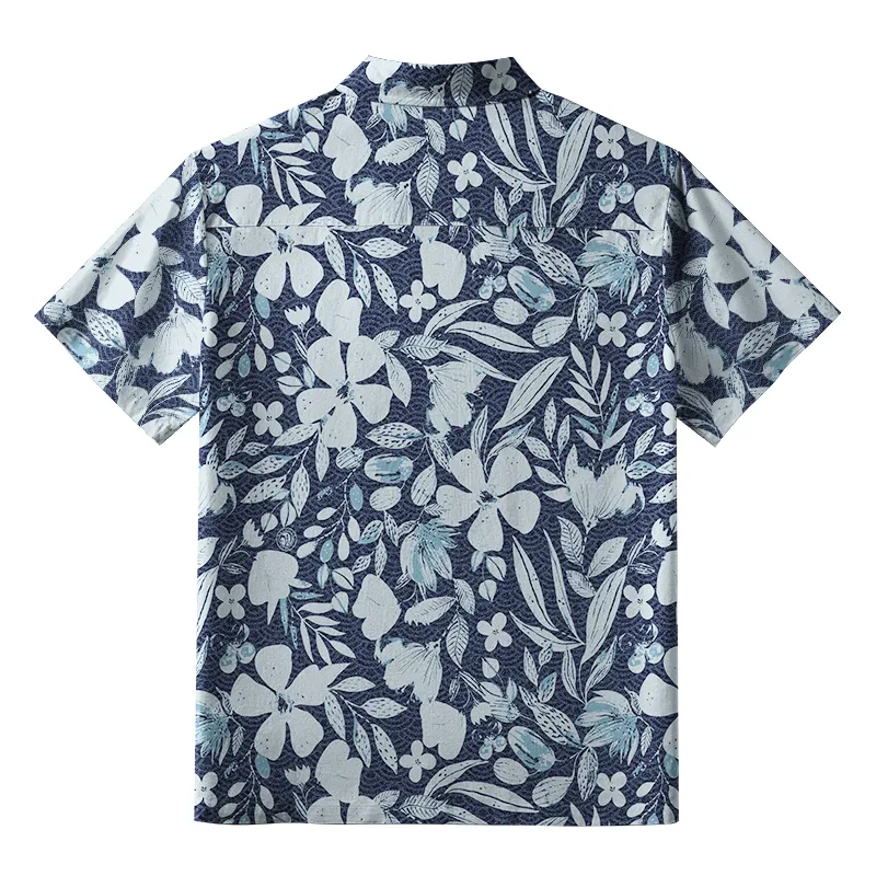 Tokyo-Tiger Floral Fantasy Button-up Shirt