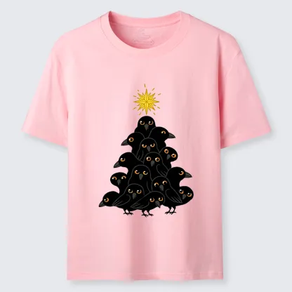 Tokyo-Tiger Crow Christmas Tree Classic T-Shirt