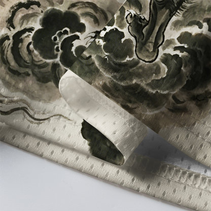 Tokyo-Tiger Raijin Among Ink Clouds Mesh Jersey