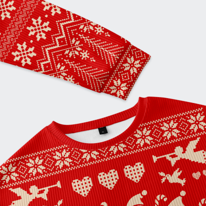 Tokyo-Tiger Happy cute guy Christmas Ugly Sweater