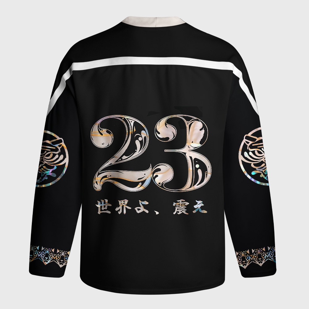 Tokyo-Tiger Celestial Tiger Rising Long-Sleeve Hockey Jersey