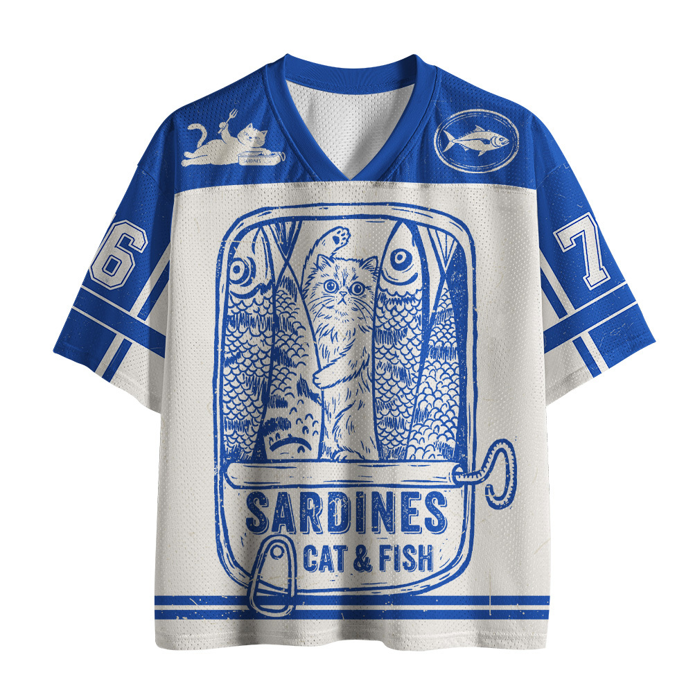 Tokyo-Tiger Inside Sardine Can Mesh Jersey