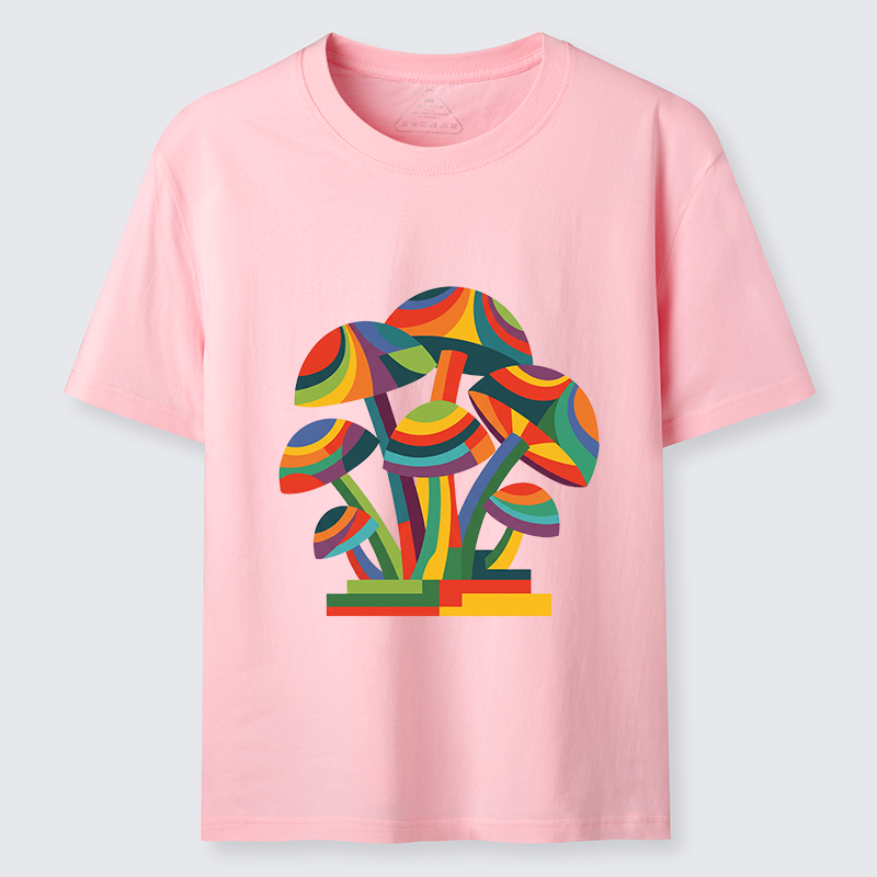 Tokyo-Tiger Colorful Mushroom Art Classic T-Shirt