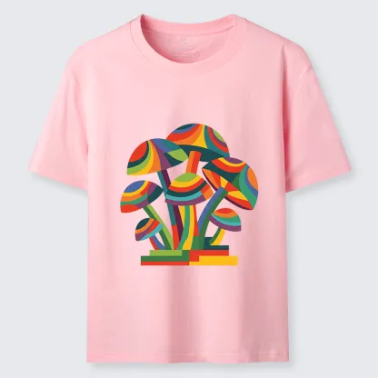 Tokyo-Tiger Colorful Mushroom Art Classic T-Shirt