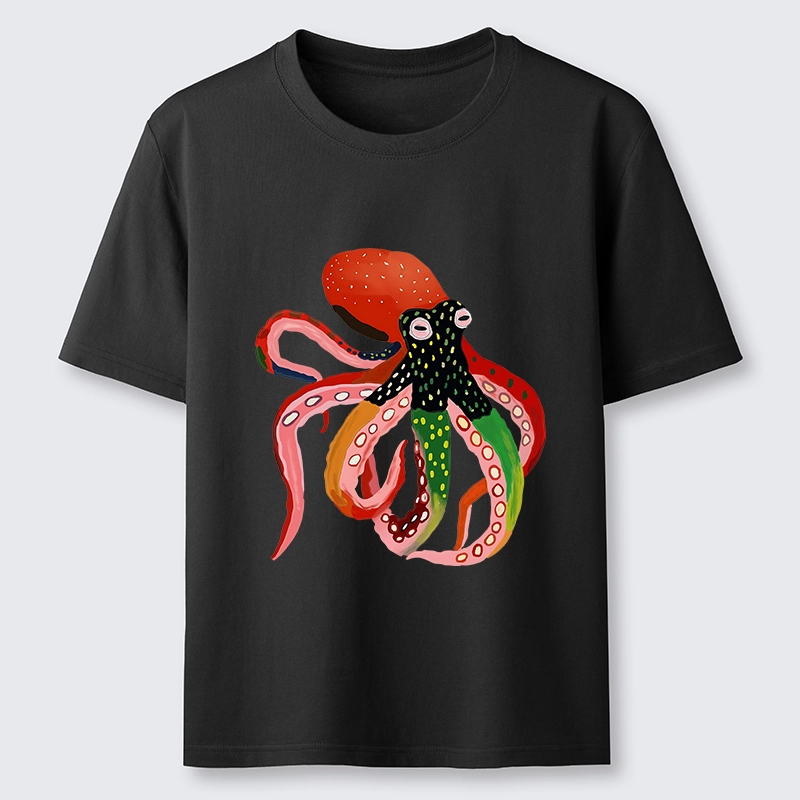 Tokyo-Tiger Colorful Octopus Art Classic T-Shirt