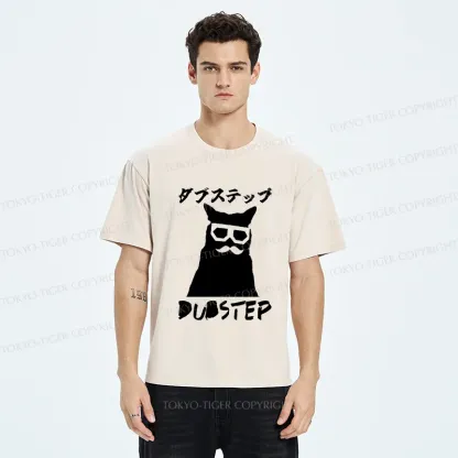 Tokyo-Tiger Dubstep Cat Washed T-Shirt