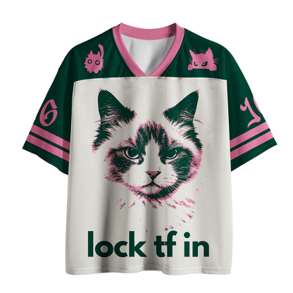 Tokyo-Tiger Lock In Cat Mesh Jersey