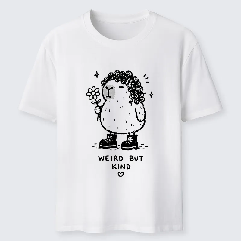 Tokyo-Tiger Weird But Kind Capybara Classic T-Shirt Sale