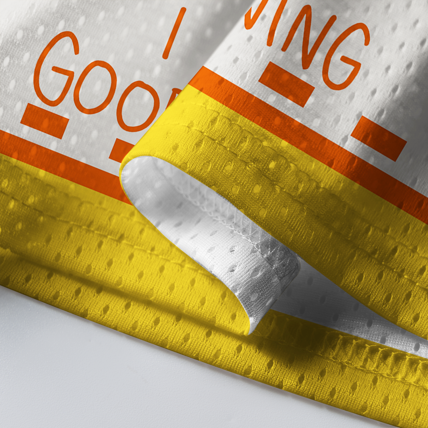 Tokyo-Tiger "And Here We Go Again"Sarcastic Morning Mesh Jersey