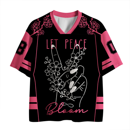 Tokyo-Tiger Petals Of Peace Mesh Jersey