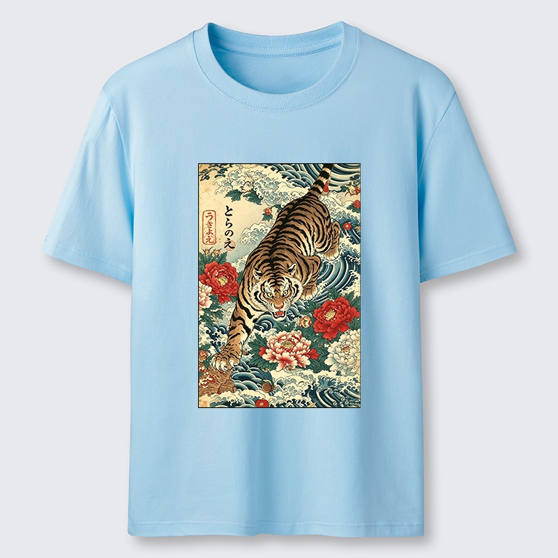 Tokyo-Tiger Retro Wave Tiger Classic T-Shirt