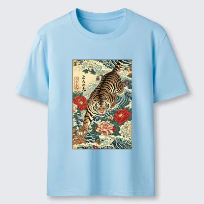 Tokyo-Tiger Retro Wave Tiger Classic T-Shirt