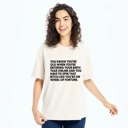 Tokyo-Tiger Relatable Old Human Joke Meme Washed T-Shirt