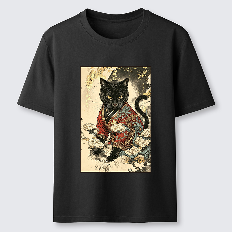 Tokyo-Tiger Traditional Robe Cat Art Classic T-Shirt
