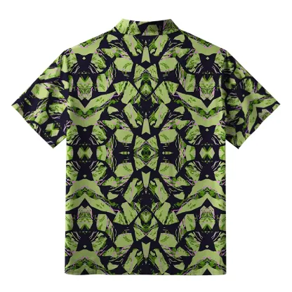 Tokyo-Tiger Geometric Art In The Forest Aloha Hawaiian Shirt