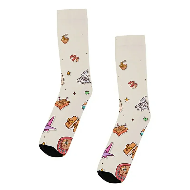 Tokyo-Tiger Cartoon Japanese Elements Socks