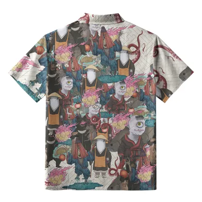 Tokyo-Tiger Wandering Yokai Aloha Hawaiian Shirt