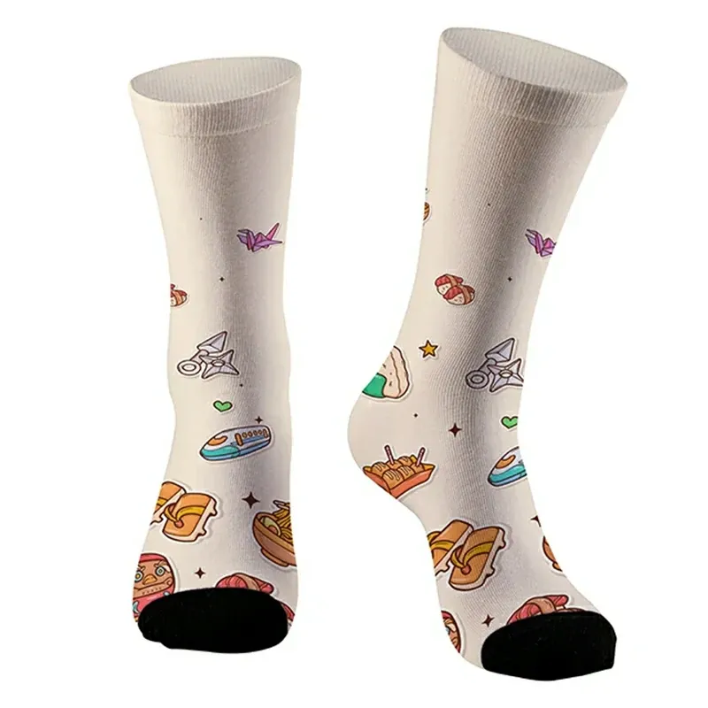 Tokyo-Tiger Cartoon Japanese Elements Socks