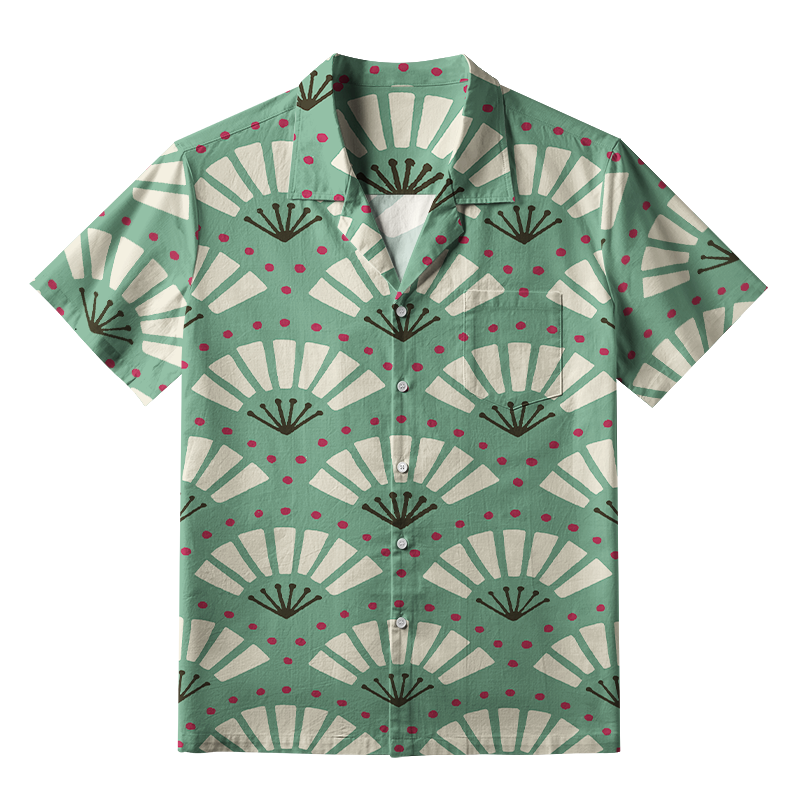 Tokyo-Tiger Japanese Fan Aloha Hawaiian Shirt