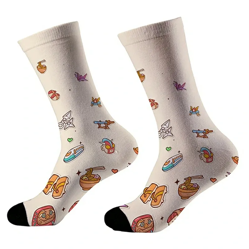 Tokyo-Tiger Cartoon Japanese Elements Socks