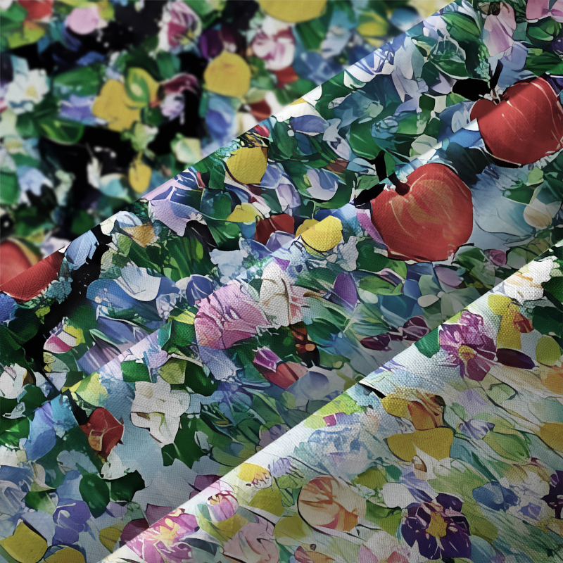 Tokyo-Tiger Black Cat Under The Apple Tree Button-up Shirt