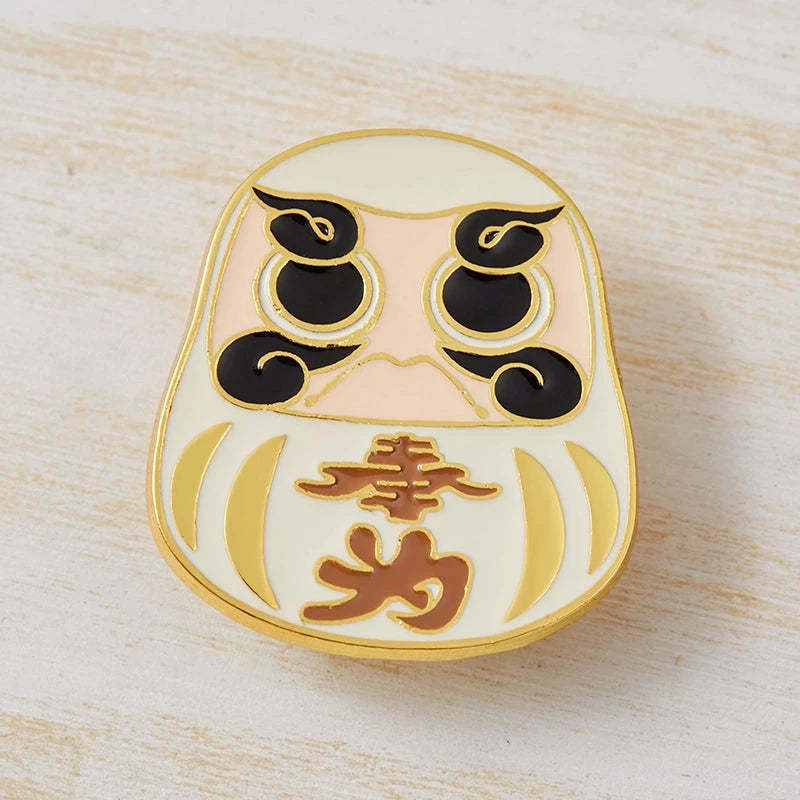 Tokyo-Tiger Takasaki Daruma Dolls Pin Sale