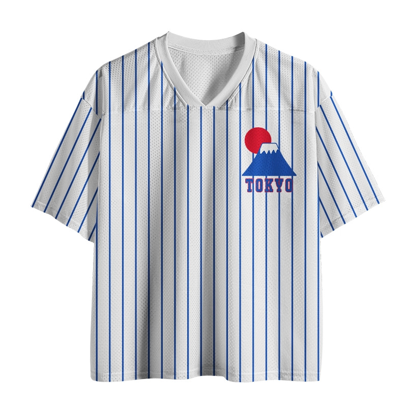 Tokyo-Tiger Tokyo 81 Japanese Mesh Jersey